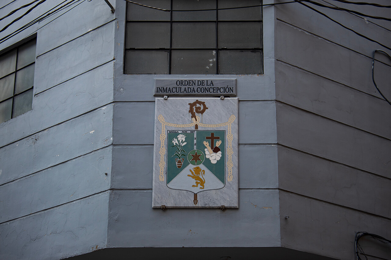 Santuario de las Hermanas Concepcionistas - Detalle histórico